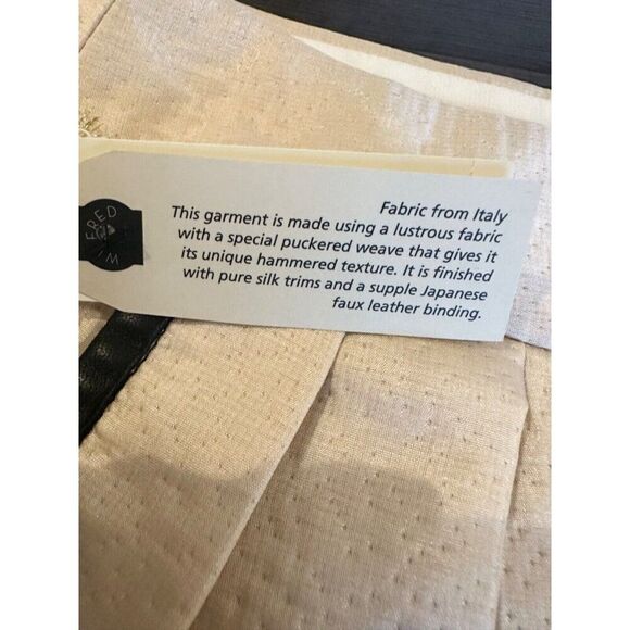 Wilfred Le Fou High Rise Partiment Shorts in Beige NWT Size 8 - Picture 9 of 10